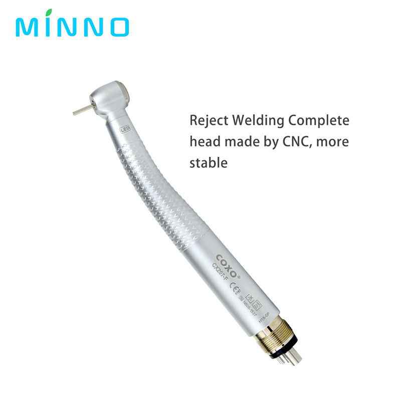 300000rpm Coxo دستکش سرعت بالا 4 سوراخ LED دستکش دندانپزشکی با اسپری 3 راه