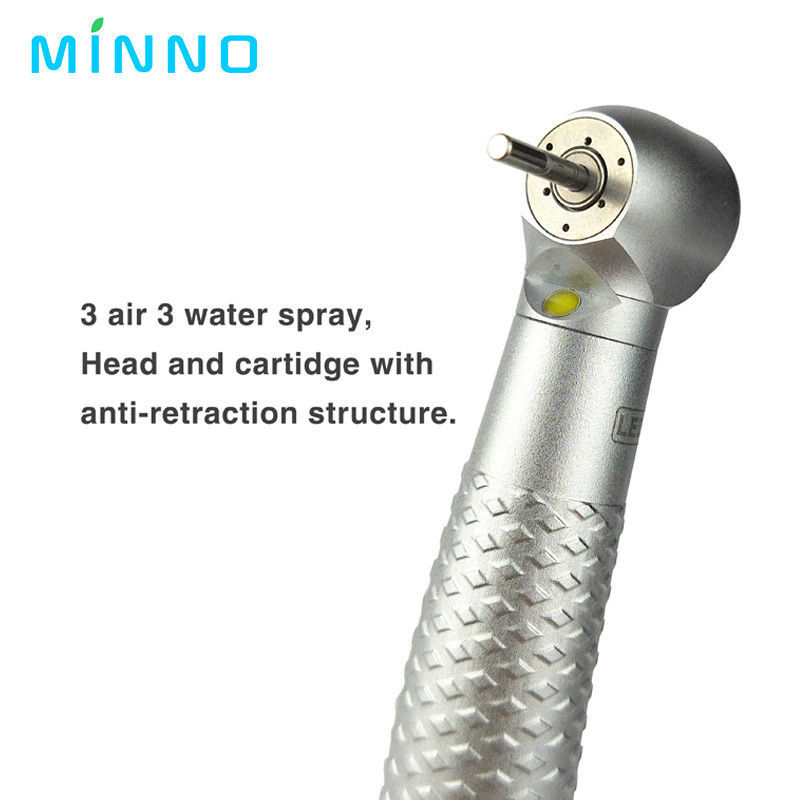 300000rpm Coxo دستکش سرعت بالا 4 سوراخ LED دستکش دندانپزشکی با اسپری 3 راه
