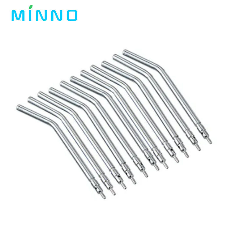 10pcs فولاد ضد زنگ دندان هوا سه بار سرينگ 3 راه دندان هوا آب اسپري سرينگ نوزل ها نکات