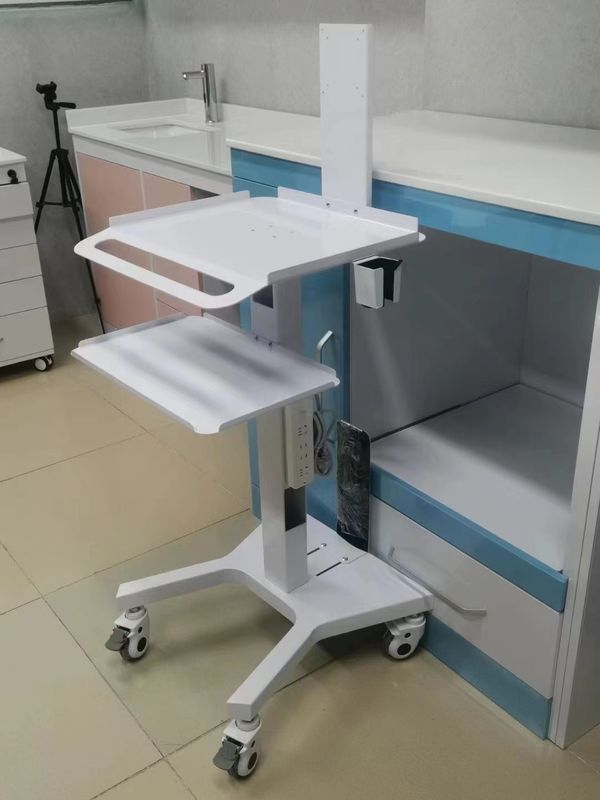 ماشين هاي پزشکي داروي لابراتوار دندانپزشکي چرخ خاموش داروي اسکنر 3D شفاهي داروي ميزبان سبد موبايل با سوکت ترمز Dentis