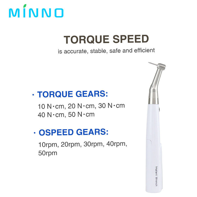 کلید امپلنت دندانی Torque تنظیم تابع محدوده کلید زبان ابزار پایه پیچ ابزار کیسه