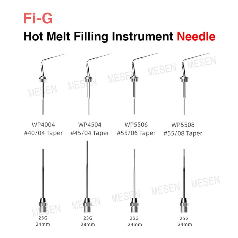 Fi-G گرم ذوب ابزار پر کردن سوزن جلوگیری از نشت گتا-پرچا 360 سوزن چرخش 4 سوزن برای گزینه های