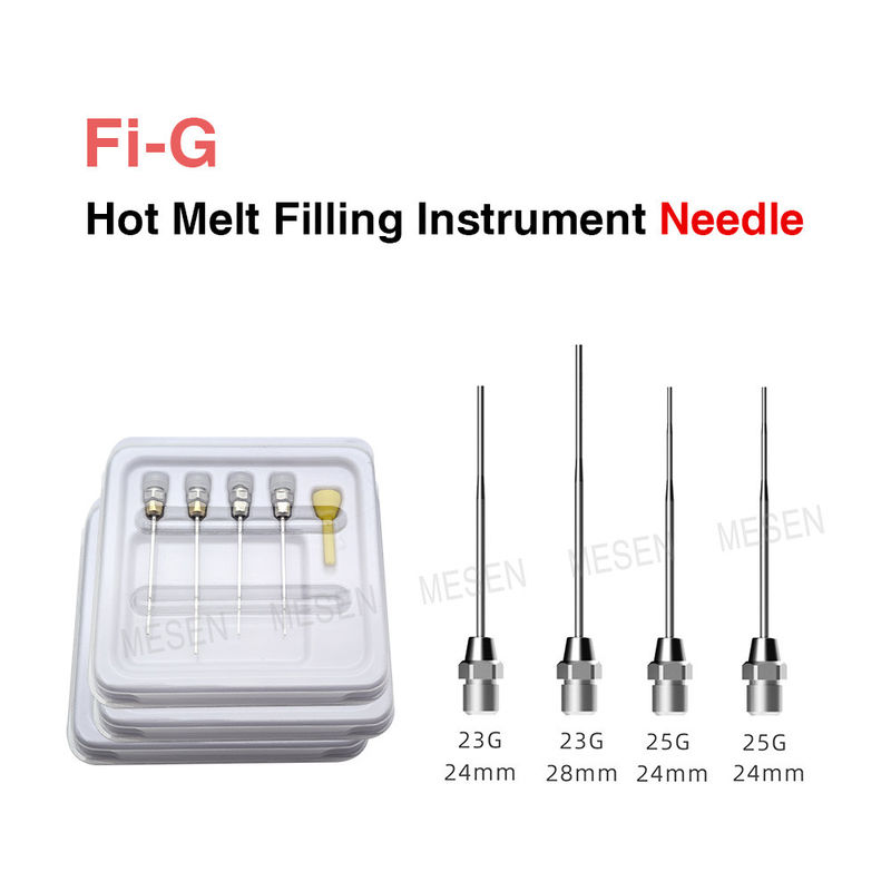 Fi-G گرم ذوب ابزار پر کردن سوزن جلوگیری از نشت گتا-پرچا 360 سوزن چرخش 4 سوزن برای گزینه های