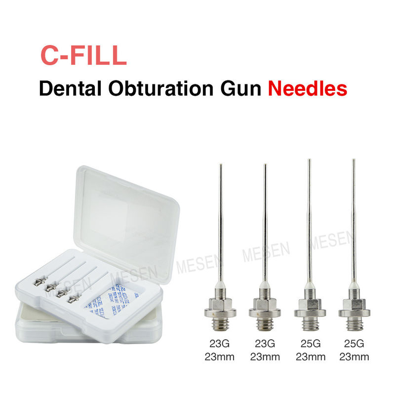 C-FILL سوزن بندوق دندانی سوزن بندوق بندوق نوک بندوق 4 عددی کیفیت بالا دندان بدون سیم Gutta Percha سوزن بندوق و قلم استفاده کنید